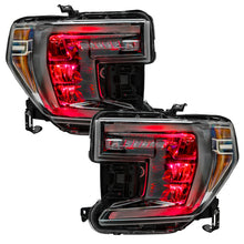 Load image into Gallery viewer, ORACLE Lighting Headlights Oracle 19-21 Silverado/Sierra 1500 RGB Demon Eye Headlight Kit - w/o Controller SEE WARRANTY