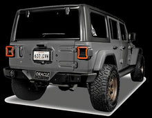 Load image into Gallery viewer, ORACLE Lighting Tail Lights Oracle Jeep Wrangler JL Black Series LED Tail Lights