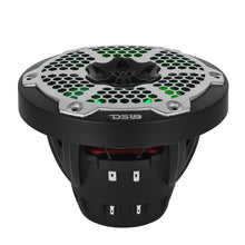 Load image into Gallery viewer, 6.5” Marine 2-Way Hybrid Speaker with RGB LED, Compression Driver and Neodymium Magnet | 250W RMS 4-Ohm