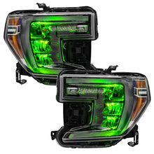 Load image into Gallery viewer, ORACLE Lighting Headlights Oracle 19-21 Silverado/Sierra 1500 RGB Demon Eye Headlight Kit - w/o Controller SEE WARRANTY