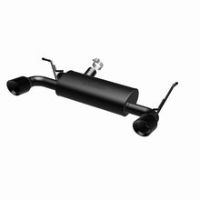Load image into Gallery viewer, Magnaflow Axle Back MagnaFlow 07-17 Jeep Wrangler JK 3.8/3.6L Dual Split Rear Exit Black Axle-Back Exhaust