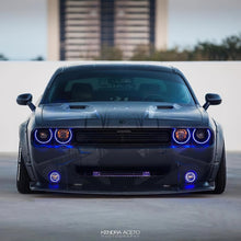 Load image into Gallery viewer, ORACLE Lighting Fog Lights Oracle 0814 Dodge Challenger Dynamic Surface Mount Headlight/Fog Light Halo Kit COMBO  SEE WARRANTY