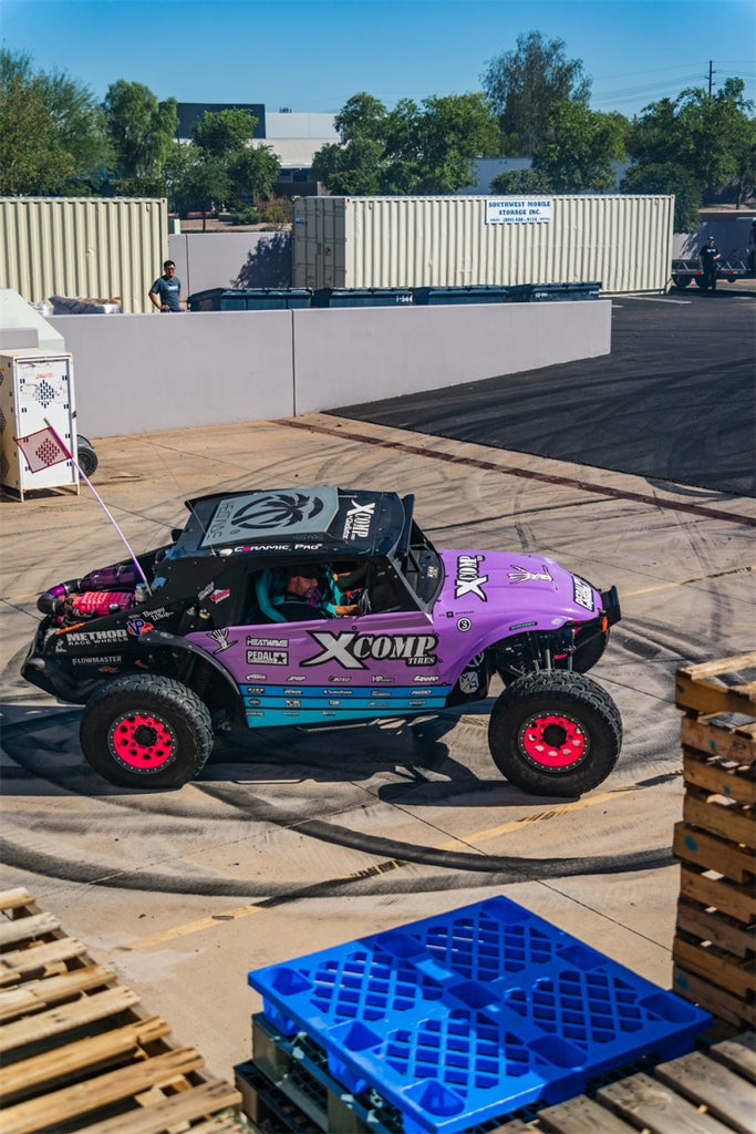 Rigid Industries Light Bars & Cubes Rigid Industries x SHREDDY 360-Series 4in Lights w/Wt Bcklght (2) + 6 Covers (2 Pink/2 Teal/2 Blk)