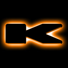 Load image into Gallery viewer, ORACLE Lighting Light Accessories and Wiring ORACLE Lighting Universal Illuminated LED Letter Badges - Matte Blk Surface Finish - K SEE WARRANTY