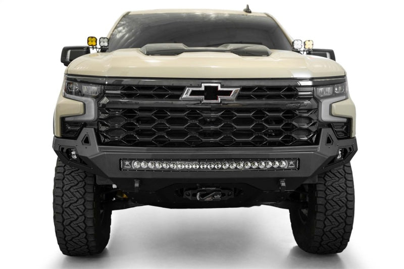 Addictive Desert Designs Bumpers - Steel Addictive Desert Designs 2022+ Chevy Silverado 1500 ZR2 Stealth Fighter Front Bumper