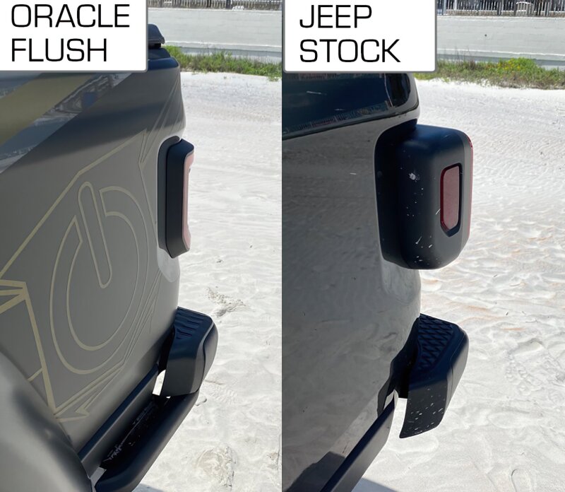 ORACLE Lighting Tail Lights Oracle Jeep Gladiator JT Flush Mount LED Tail Lights SEE WARRANTY