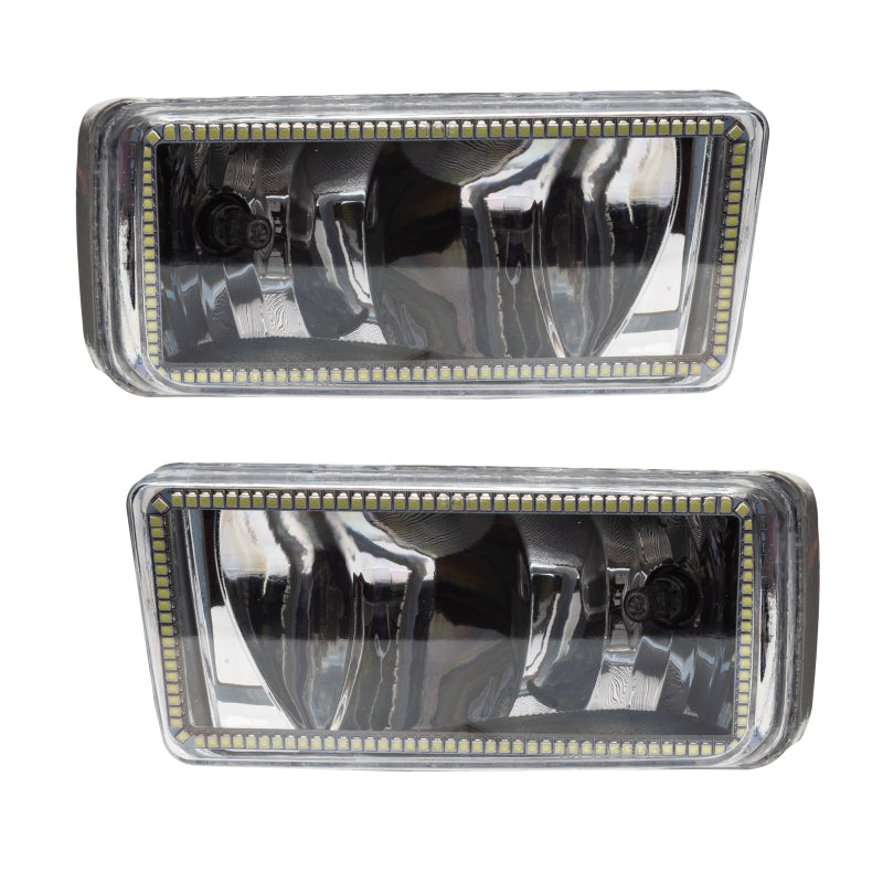 ORACLE Lighting Fog Lights Oracle 07-15 Chevrolet Silverado SMD FL - Square Style - White SEE WARRANTY