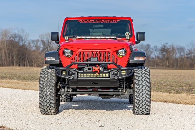Front Winch Bumper Tubular | Skid Plate | Jeep Gladiator JT/Wrangler JK & JL/Wrangler Unlimited