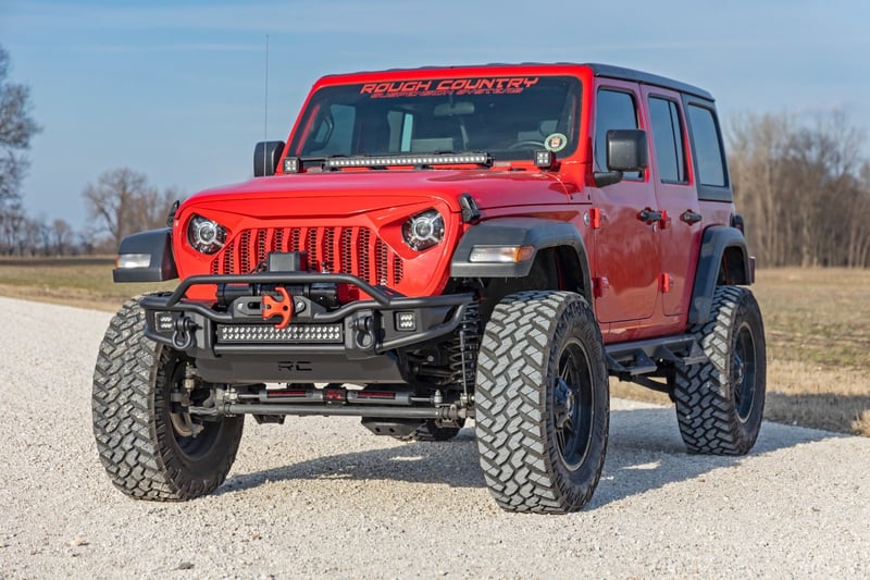 Front Winch Bumper Tubular | Skid Plate | Jeep Gladiator JT/Wrangler JK & JL/Wrangler Unlimited
