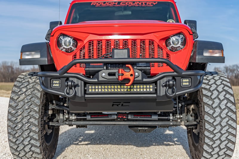 Front Winch Bumper Tubular | Skid Plate | Jeep Gladiator JT/Wrangler JK & JL/Wrangler Unlimited
