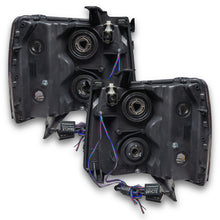 Load image into Gallery viewer, ORACLE Lighting Headlights Oracle 07-13 Chevrolet Silverado SMD HL - Square - ColorSHIFT w/ BC1 Controller SEE WARRANTY