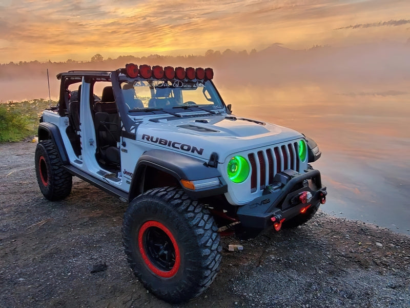 ORACLE Lighting Headlights Oracle Oculus Bi-LED Projector Headlights for Jeep JL/Gladiator JT - w/ Simple Cntrl SEE WARRANTY