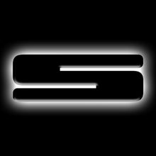 Load image into Gallery viewer, ORACLE Lighting Light Accessories and Wiring ORACLE Lighting Universal Illuminated LED Letter Badges - Matte Blk Surface Finish - S SEE WARRANTY