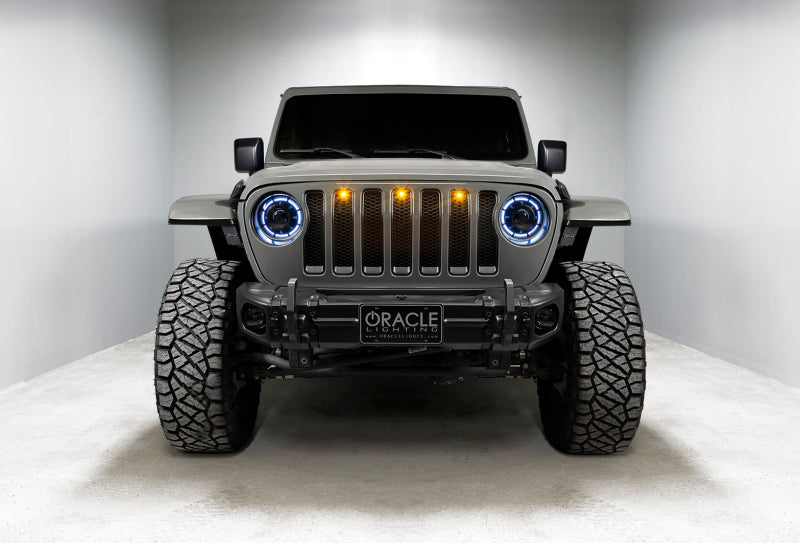 ORACLE Lighting Headlights Oracle Oculus Bi-LED Projector Headlights for Jeep JL/Gladiator JT - w/ Simple Cntrl SEE WARRANTY