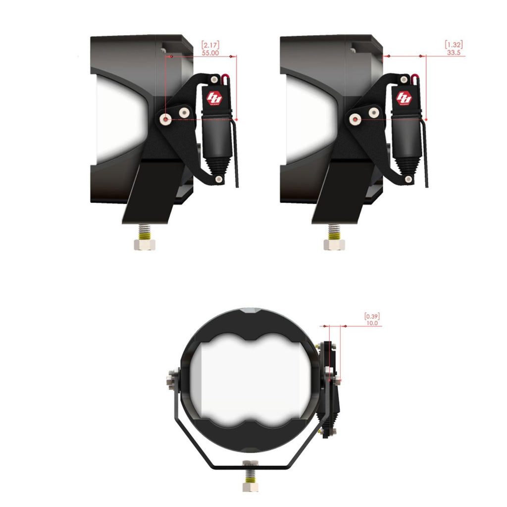 Reflex Light Actuator Kit LP4/LP6/LP9/XL-M Housing Baja Designs