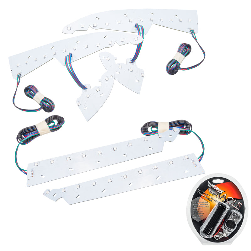 ORACLE Lighting Headlights Oracle 14-15 GMC Sierra Headlight DRL Upgrade Kit - ColorSHIFT SEE WARRANTY