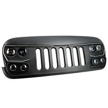 Load image into Gallery viewer, ORACLE Lighting Light Accessories and Wiring Oracle VECTOR Series Full LED Grille - Jeep Wrangler JK - NA SEE WARRANTY