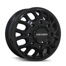 Load image into Gallery viewer, Mayhem WHEELS MAYHEM COGENT DUALLY 8107D GLOSS BLACK 17X6.5 8-165.1 125MM 121.3MM - 8107D-7681BF - Mayhem