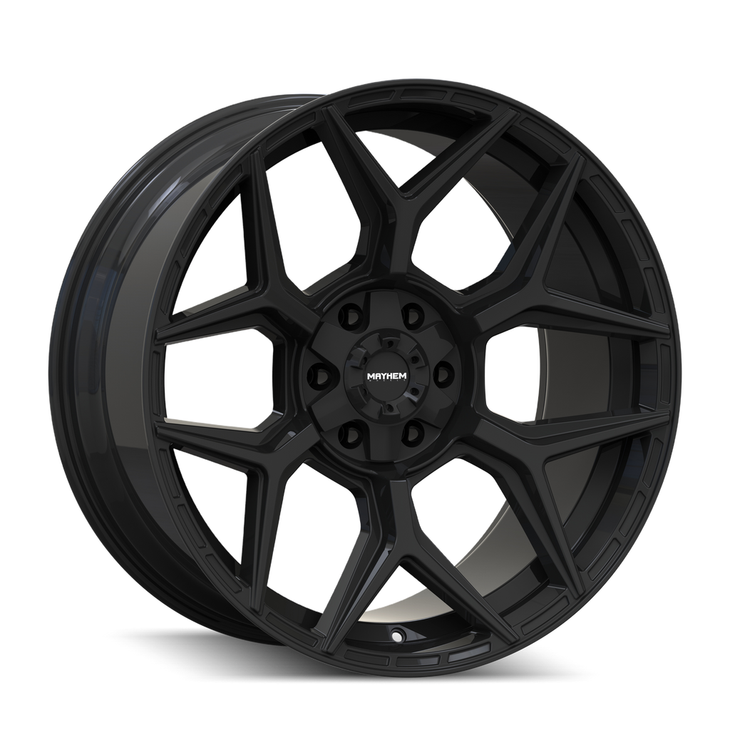 Mayhem WHEELS MAYHEM VANQUISH 8119 GLOSS BLACK 20X9 6-135/6-139.7 0MM 106.1MM - 8119-2937GB - Mayhem