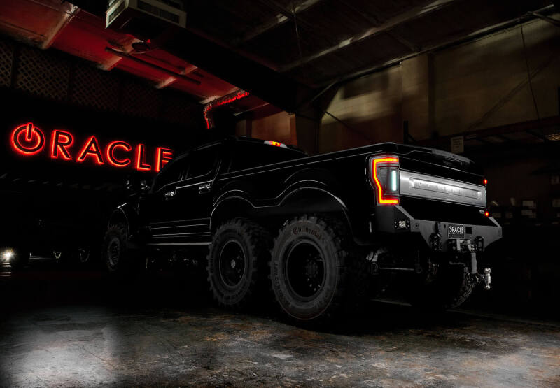 ORACLE Lighting Tail Lights Oracle Lighting 17-22 Ford F-250/350 (Black Series) Flush Mount LED Tail Lights SEE WARRANTY