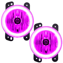 Load image into Gallery viewer, ORACLE Lighting Fog Lights Oracle Lighting 10-15 Jeep Wrangler JK Pre-Assembled LED Halo Fog Lights -Pink