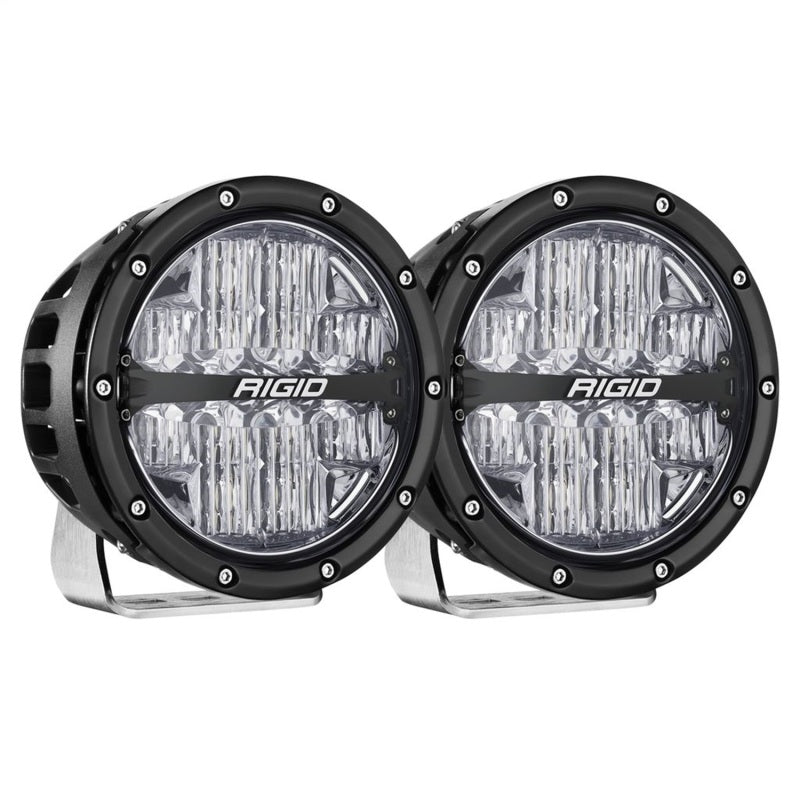 Rigid Industries Light Bars & Cubes Rigid Industries 360-Series 6in LED Off-Road Drive Beam - RGBW (Pair)