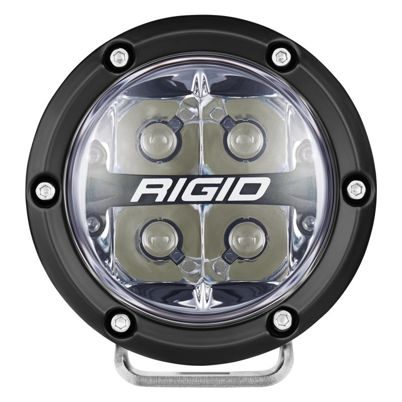 Rigid Industries Light Bars & Cubes Rigid Industries 360-Series 4in LED Off-Road Spot Beam - RGBW (Pair)
