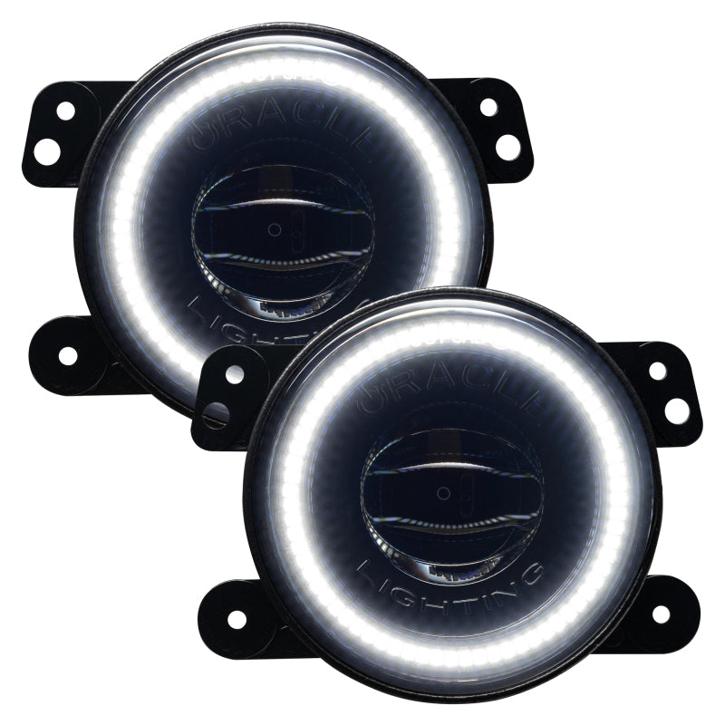 ORACLE Lighting Fog Lights Oracle Jeep Wrangler JK/JL/JT High Performance W LED Fog Lights - ColorSHIFT - Dynamic SEE WARRANTY