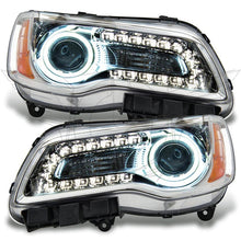 Load image into Gallery viewer, ORACLE Lighting Headlights Oracle 11-14 Chrysler 300C NON HID LED Halo Headlights Chrome Housing - Blue
