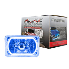 Load image into Gallery viewer, ORACLE Lighting Headlights Oracle Pre-Installed Lights 4x6 IN. Sealed Beam - Blue Halo SEE WARRANTY