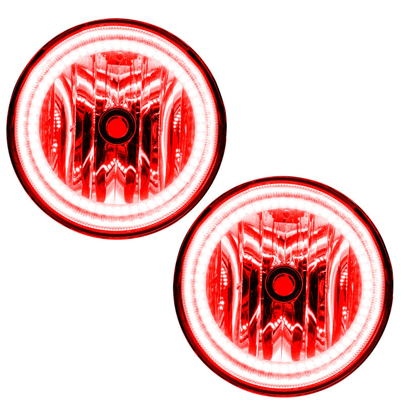 ORACLE Lighting Fog Lights Oracle Lighting 07-13 Toyota Tundra Pre-Assembled LED Halo Fog Lights -Red SEE WARRANTY