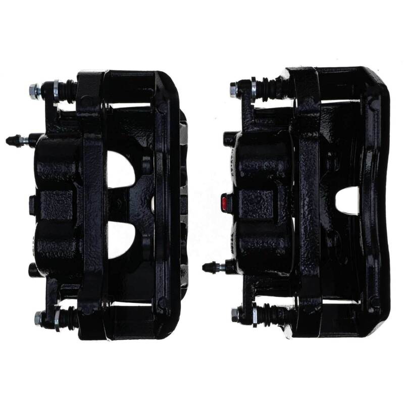 PowerStop Brake Calipers - Perf Power Stop 10-21 Ford Expedition Front Black Caliper - Pair w/Bracket