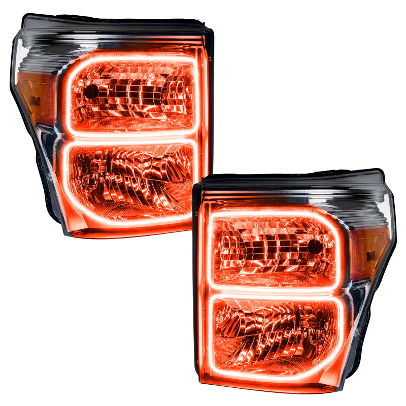 ORACLE Lighting Headlights Oracle 11-16 Ford F250/350 LED HL - ColorSHIFT w/ BC1 Controller