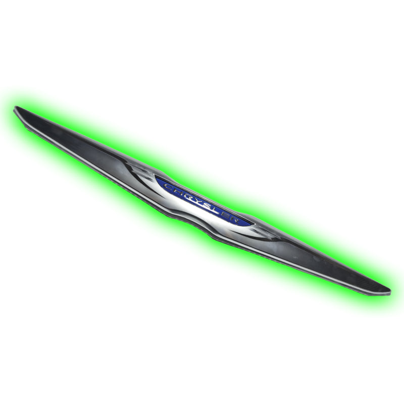 ORACLE Lighting Light Accessories and Wiring Oracle Chrysler Illuminated LED Sleek Wing - Dual Intensity - Green SEE WARRANTY