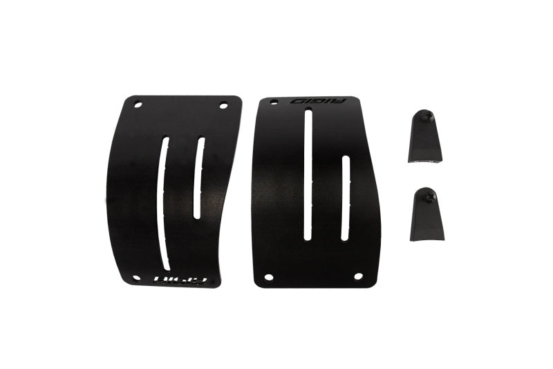 Rigid Industries Light Mounts Rigid Industries 2018 Jeep JL - Cowl Mount Kit - Mounts Set of D-Series