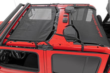 Load image into Gallery viewer, Rough Country Bikini Tops Mesh Bikini Top Plus Black Jeep Gladiator JT 4WD 20-Up Rough Country - 85118