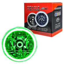 Load image into Gallery viewer, ORACLE Lighting Headlights Oracle Pre-Installed Lights 5.75 IN. Sealed Beam - Green Halo SEE WARRANTY