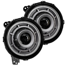 Load image into Gallery viewer, Oracle Jeep Wrangler JL Oculus Bi-LED Projector Headlights- Graphite Metallic - 5500K