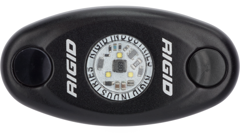 Rigid Industries Light Bars & Cubes Rigid Industries A-Series Light - Black - Low Strength - Cool White