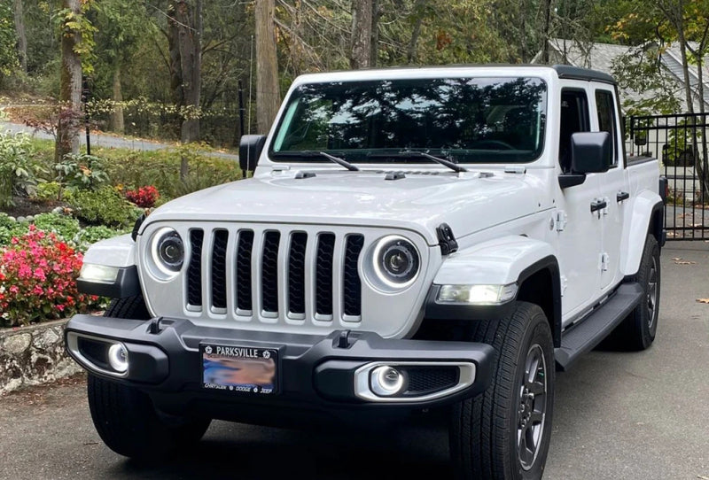 ORACLE Lighting Fog Lights Oracle Jeep Wrangler JL/Gladiator JT Sport High Performance W LED Fog Lights - White SEE WARRANTY