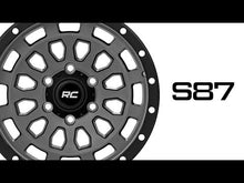 Load image into Gallery viewer, 87 Series Wheel Simulated Beadlock Gray/Black 17x8.5 6x5.5 +0mm Rough Country
