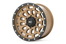 Load image into Gallery viewer, 87 Series Wheel Simulated Beadlock Bronze/Black 17x8.5 5x5 +0mm Rough Country