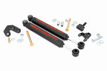 Load image into Gallery viewer, Jeep Dual Steering Stabilizer 97-06 Wrangler TJ 86-92 Comanche MJ 84-01 Cherokee XJ Rough Country