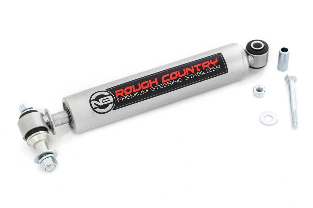 Rough Country Steering Stabilizer Jeep Steering Stabilizer TJ, YJ, WJ, ZJ, XJ Rough Country - 8731730