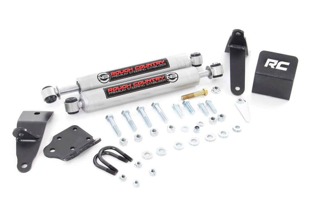 Dodge Dual Steering Stabilizer 03-13 RAM 2500 03-12 RAM 3500 Rough Country