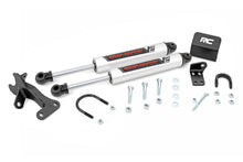 Load image into Gallery viewer, V2 Steering Stabilizer Dual 4 Inch Lift Jeep Grand Cherokee WJ (99-04) Rough Country