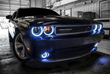 Load image into Gallery viewer, ORACLE Lighting Fog Lights Oracle 0814 Dodge Challenger Dynamic Surface Mount Headlight/Fog Light Halo Kit COMBO  SEE WARRANTY