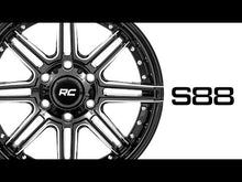 Load image into Gallery viewer, 88 Series Wheel One-Piece Gloss Black 17x8.5 6x5.5 -12mm Rough Country