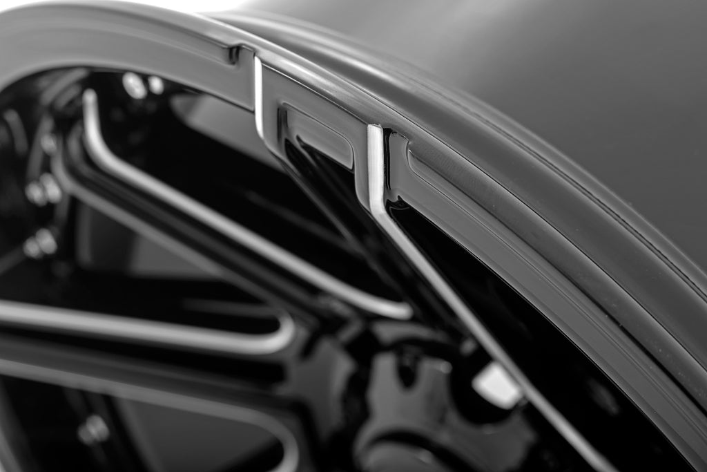 88 Series Wheel One-Piece Gloss Black 17x8.5 6x5.5 -12mm Rough Country
