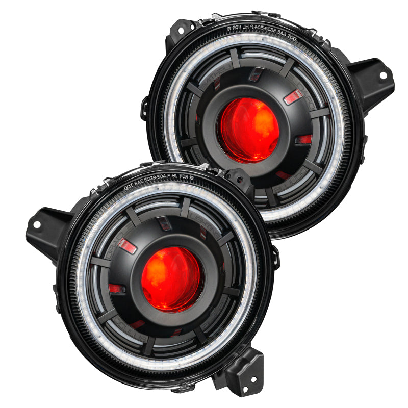 ORACLE Lighting Headlights Oracle Oculus Bi-LED Projector Headlights for Jeep JL/Gladiator JT - w/ Simple Cntrl SEE WARRANTY